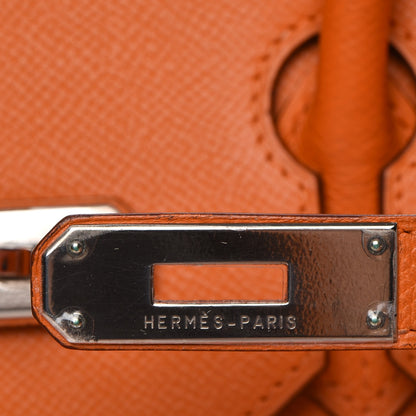 Hermes Epsom Birkin 35 Orange 20 of 31