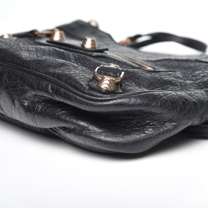 Balenciaga Agneau Giant 12 Rose Gold Hardware Hip Black 7 of 7