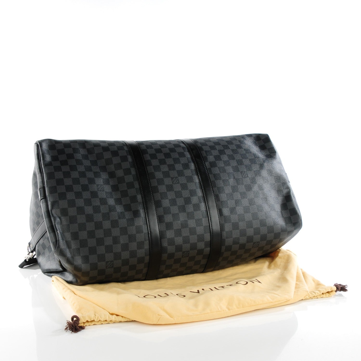 Louis Vuitton Damier Graphite Keepall Bandouliere 55 5 of 8