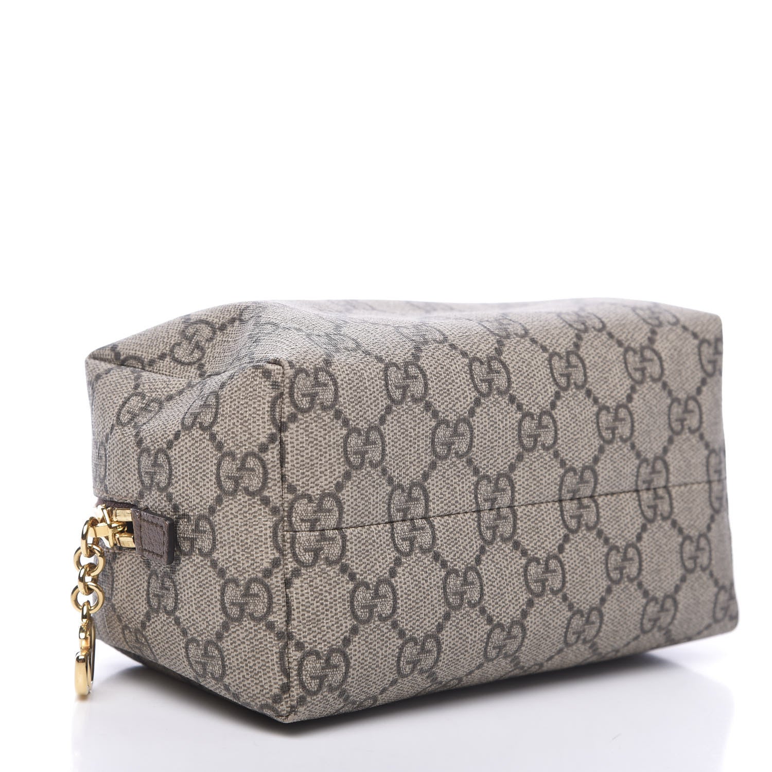 Gucci Soft GG Supreme Monogram Calfskin Medium Ophidia Cosmetic Case Beige Ebony New Acero 3 of 9