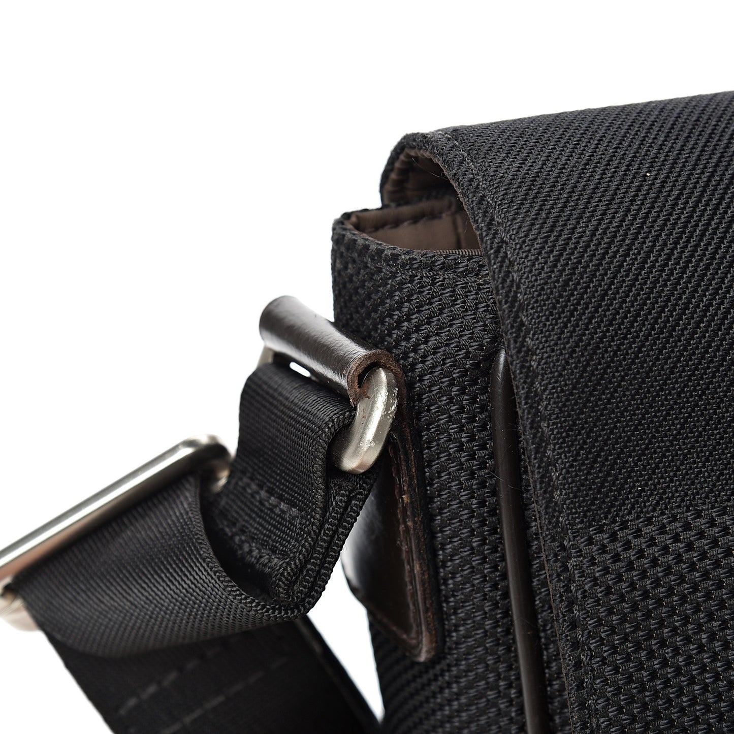 Damier Geant Petit Messenger Bag Black
