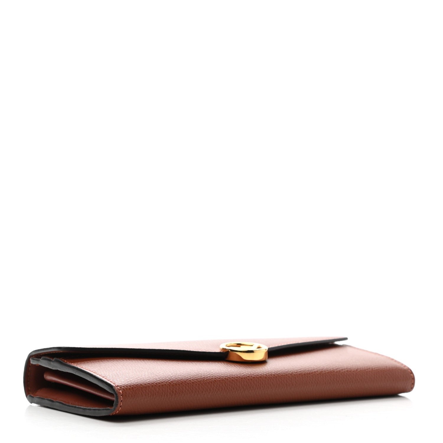Fendi Vitello Cruise F is Fendi Continental Envelope Wallet Rust 4 of 8