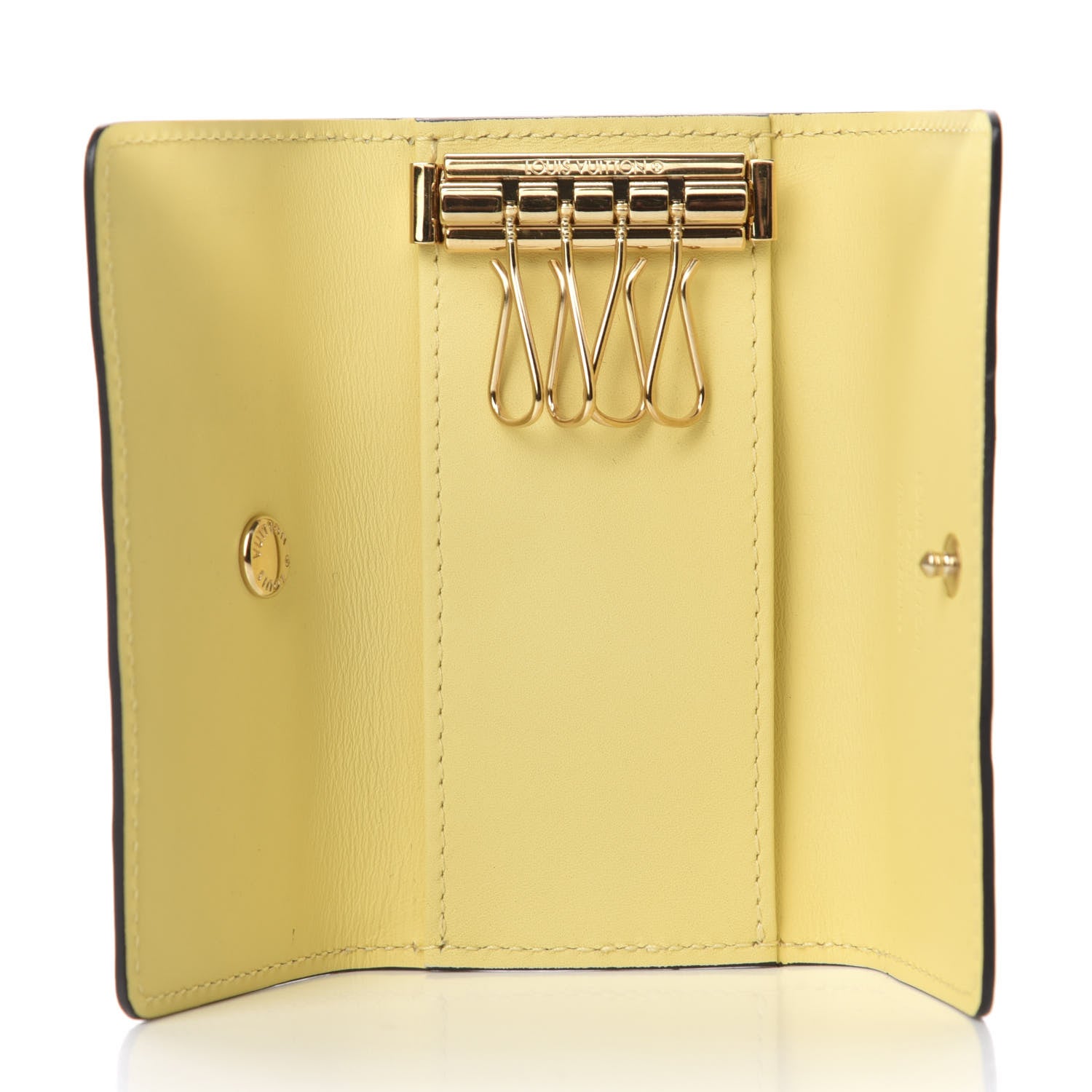 Louis Vuitton Vernis Multicles 4 Key Holder Citrine 5 of 6
