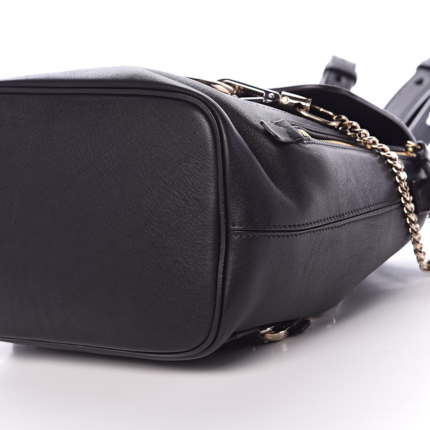 Chloe Suede Calfskin Small Faye Backpack Black 10 of 11