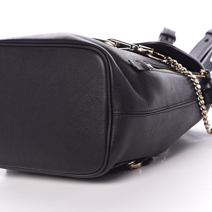 Chloe Suede Calfskin Small Faye Backpack Black 10 of 11