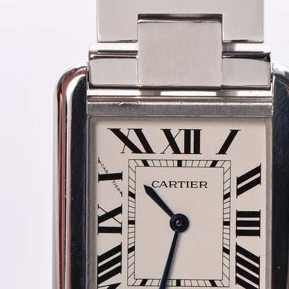 Cartier Stainless Steel 24mm Tank Solo Quartz Watch 10 of 11