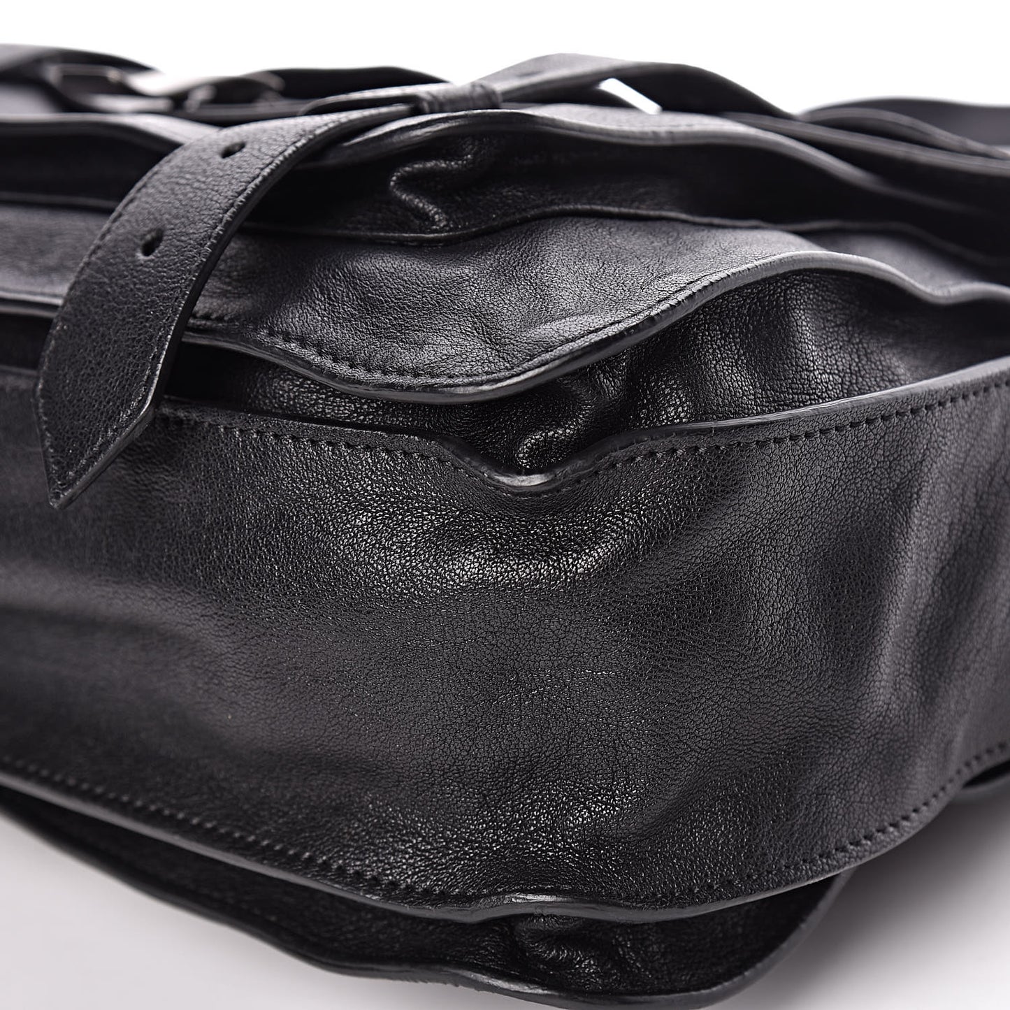 Lambskin Medium PS1 Satchel Black