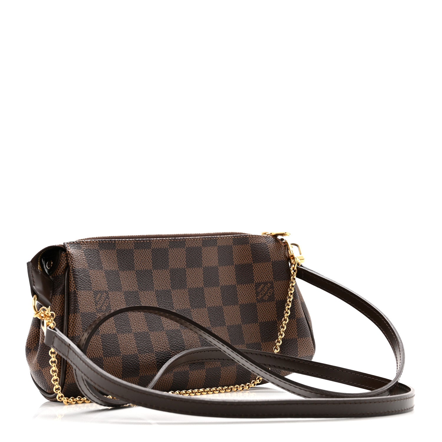 Louis Vuitton Damier Ebene Eva Clutch 1863795 – FASHIONPHILE