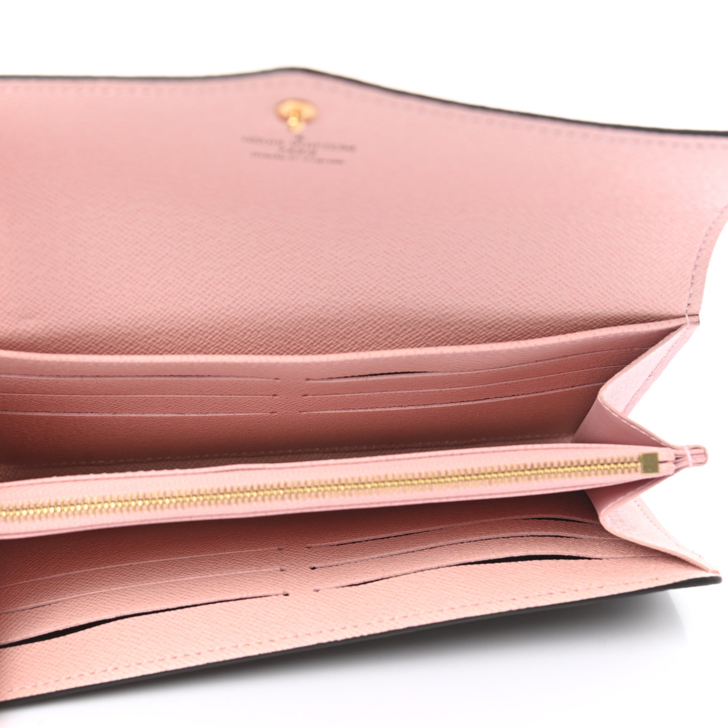 Monogram Sarah Wallet NM Rose Ballerine