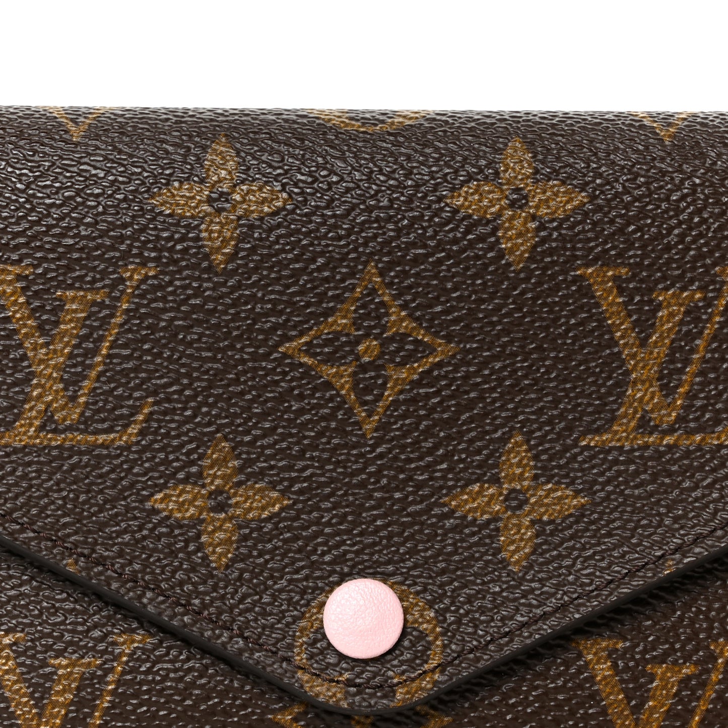 Monogram Josephine Wallet Rose Ballerine