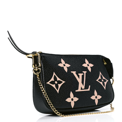 Louis Vuitton Empreinte Monogram Giant Mini Pochette Accessories Black 2 of 4