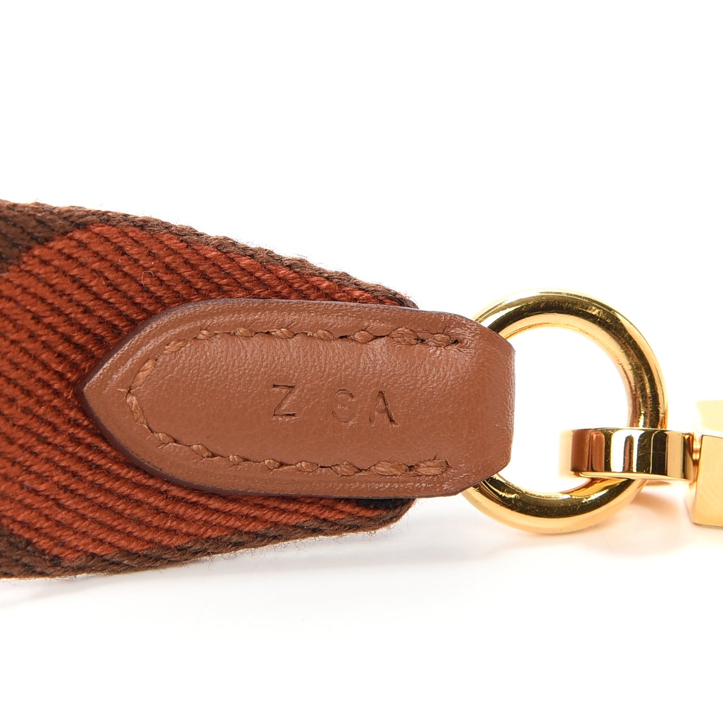 Toile Swift 25mm Sangle Flipperball Shoulder Strap Noisette Cuivre Gold