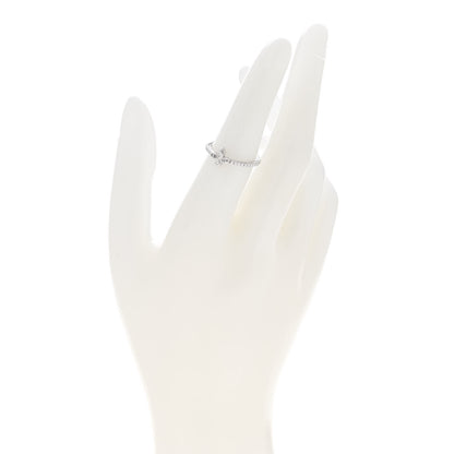 Tiffany Platinum Diamond Fleur de Lis Band Ring 52 6 2 of 5