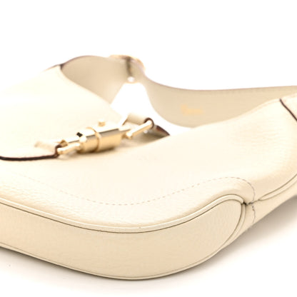 Gucci Calfskin Small Jackie O Hobo White 10 of 11