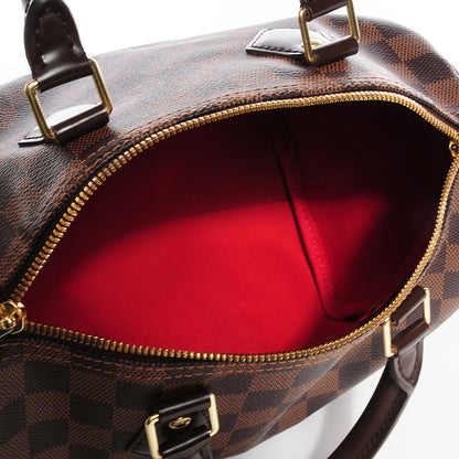 Louis Vuitton Damier Ebene Speedy Bandouliere 25 5 of 9