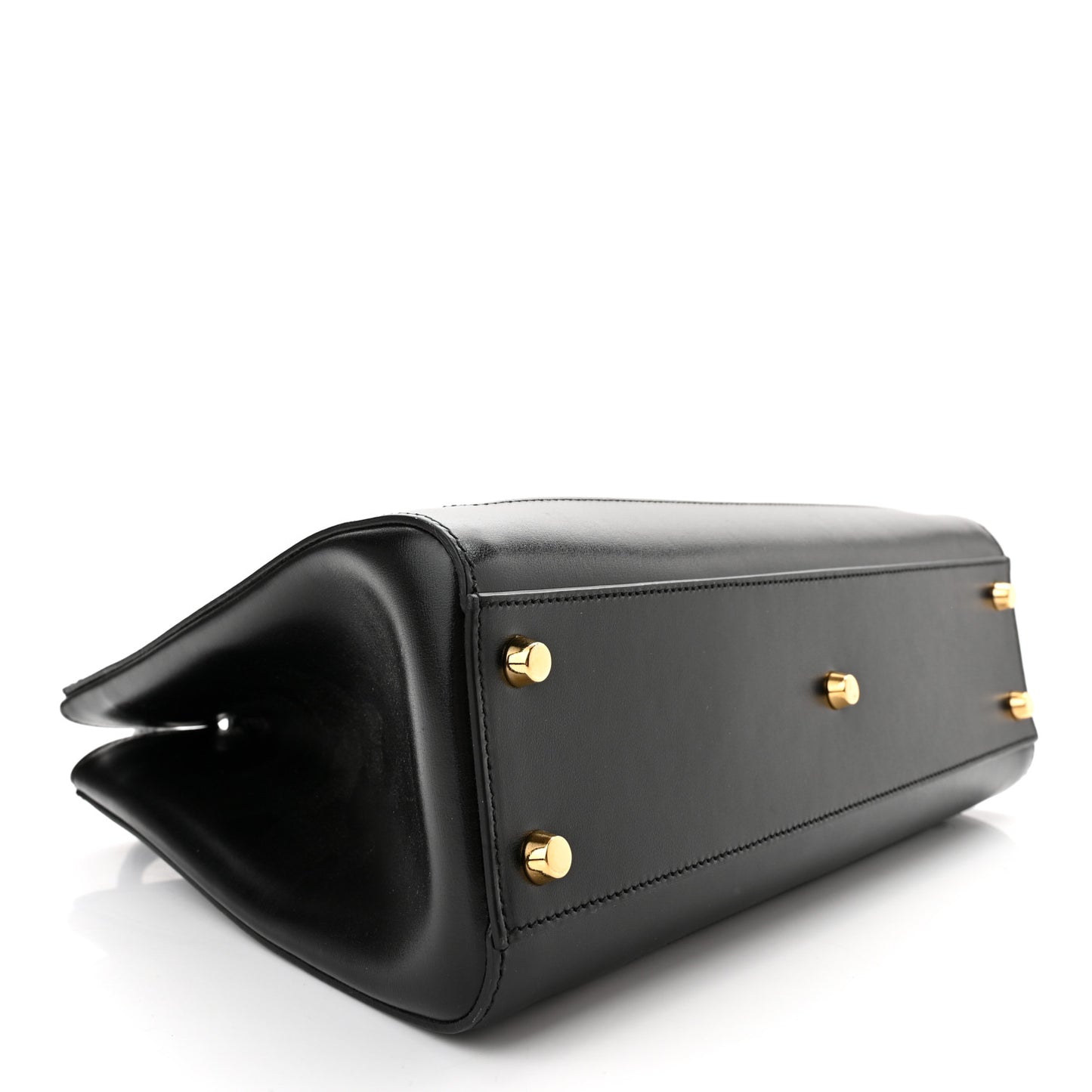 Boarded Plutone Calfskin Medium Jackie 1961 Tote Black