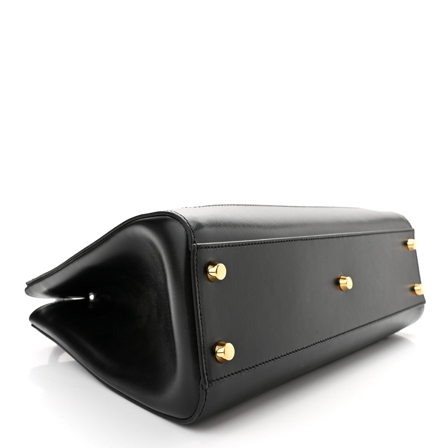 Gucci Boarded Plutone Calfskin Medium Jackie 1961 Tote Black 4 of 10