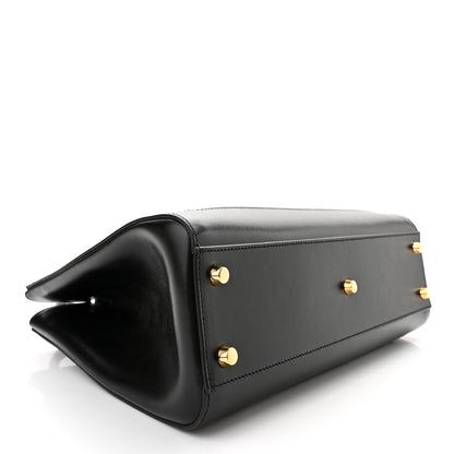 Gucci Boarded Plutone Calfskin Medium Jackie 1961 Tote Black 4 of 10