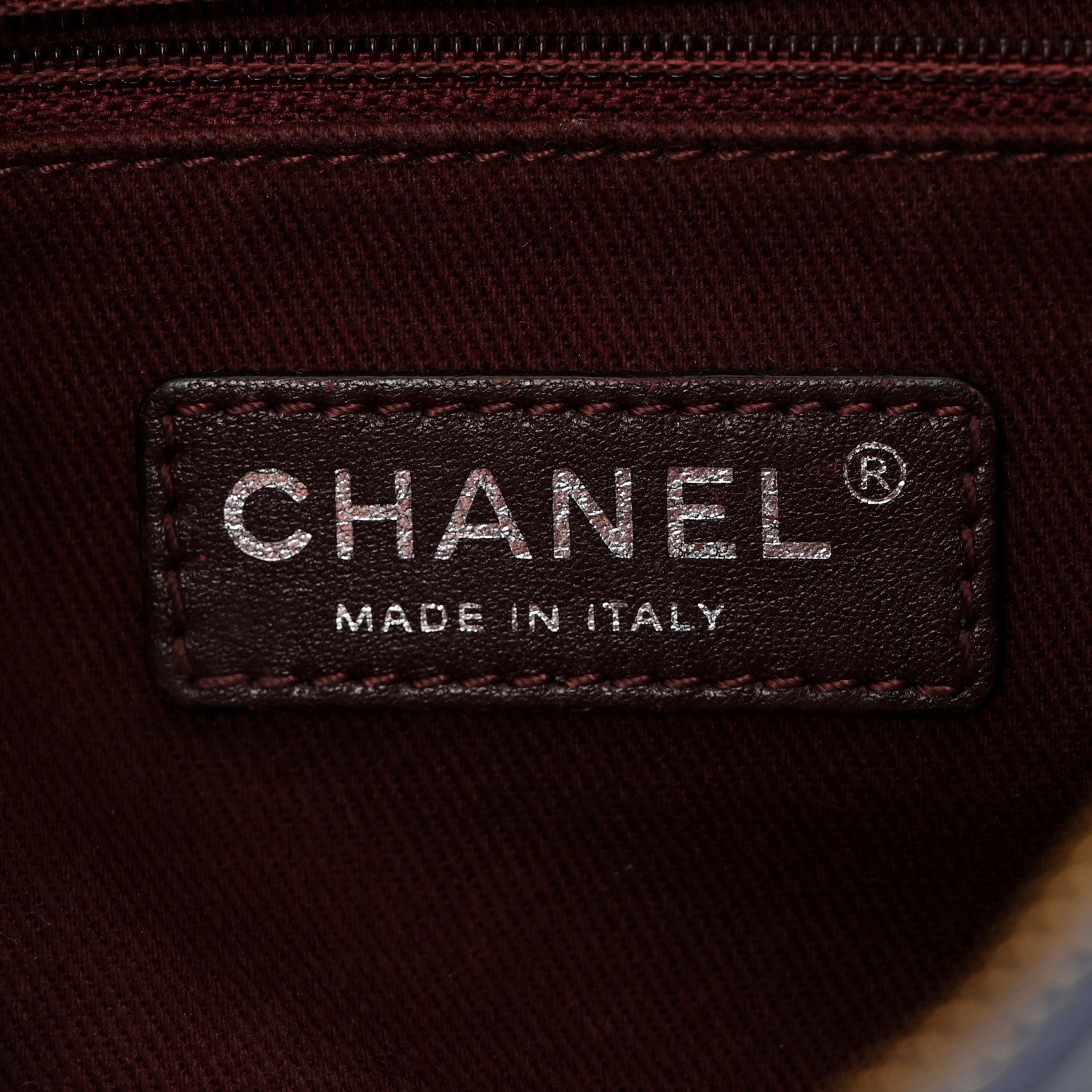 Chanel Glazed Calfskin Quilted Medium Duo Color Flap Blue 6 of 10