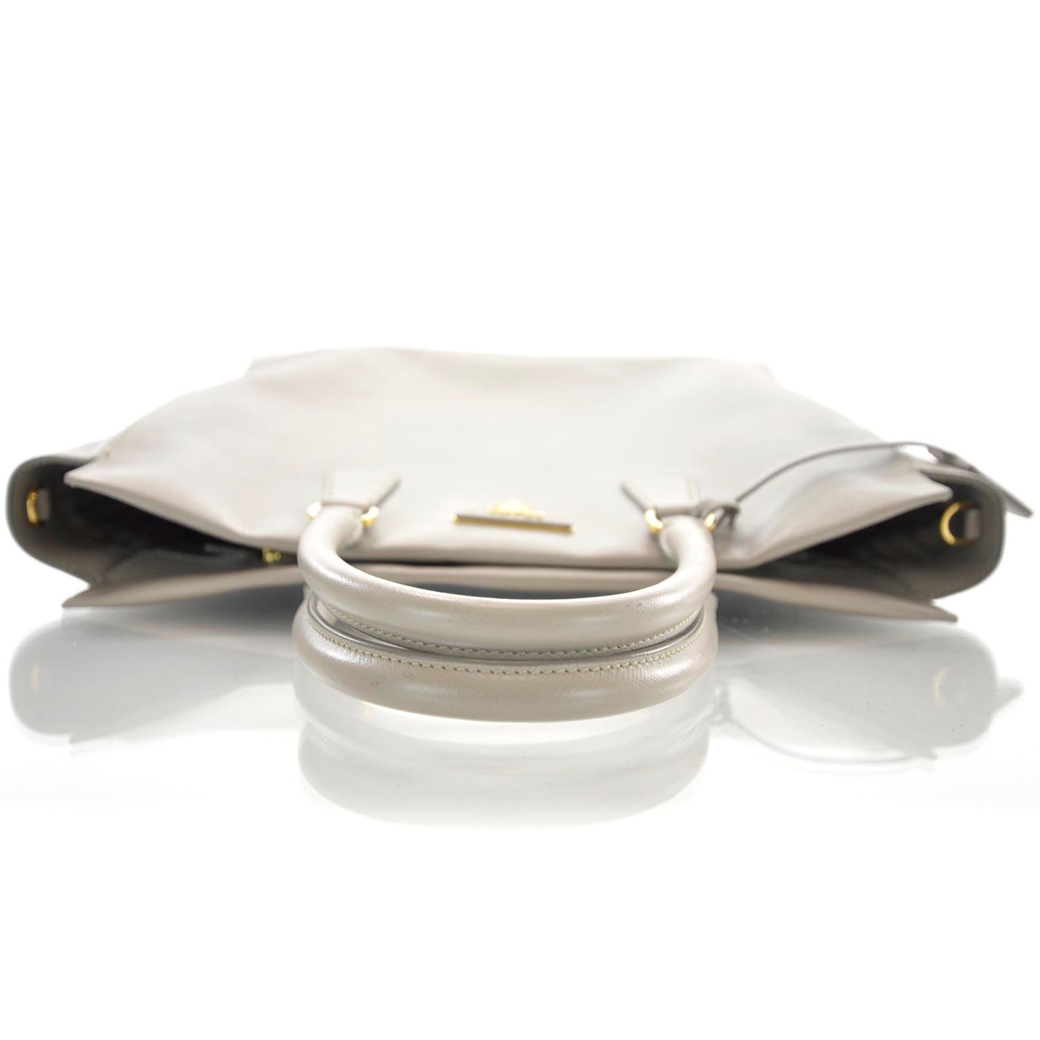 Prada Saffiano Lux Tote Pomice 5 of 9