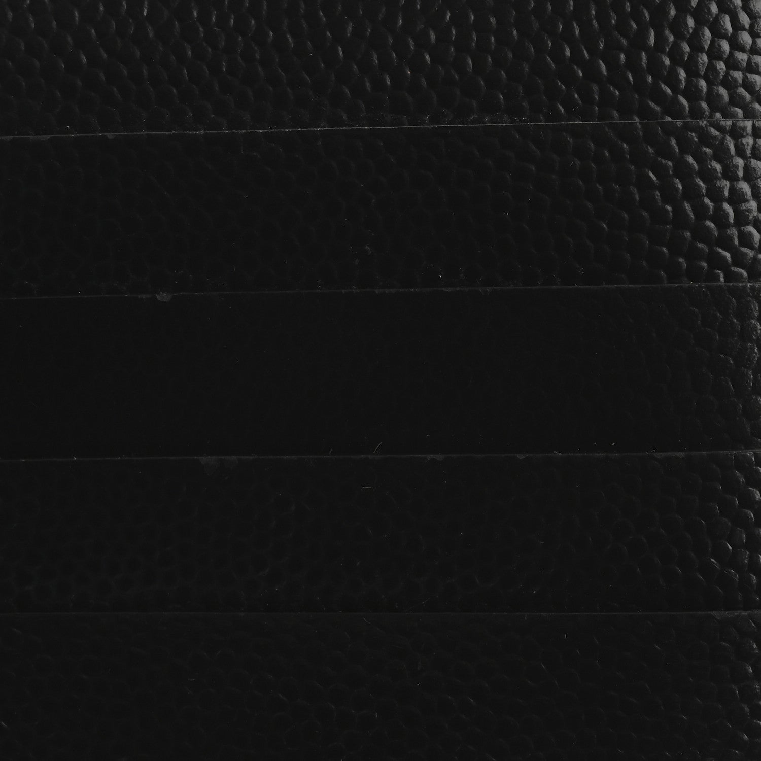 Saint Laurent Monogram Grain de Poudre 5 Fragments Zip Pouch Card Holder Black 15 of 16