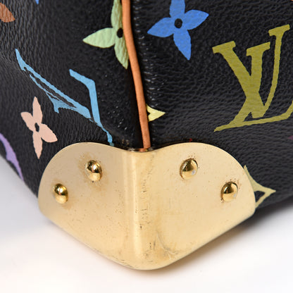 Louis Vuitton Monogram Multicolor Speedy 30 Black 8 of 20