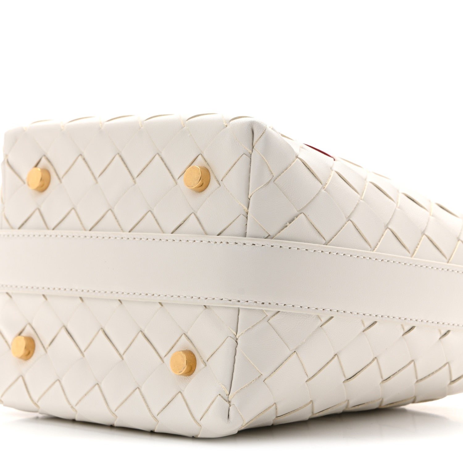 Bottega Veneta Nappa Intrecciato Heart Candy Wallace White 10 of 10