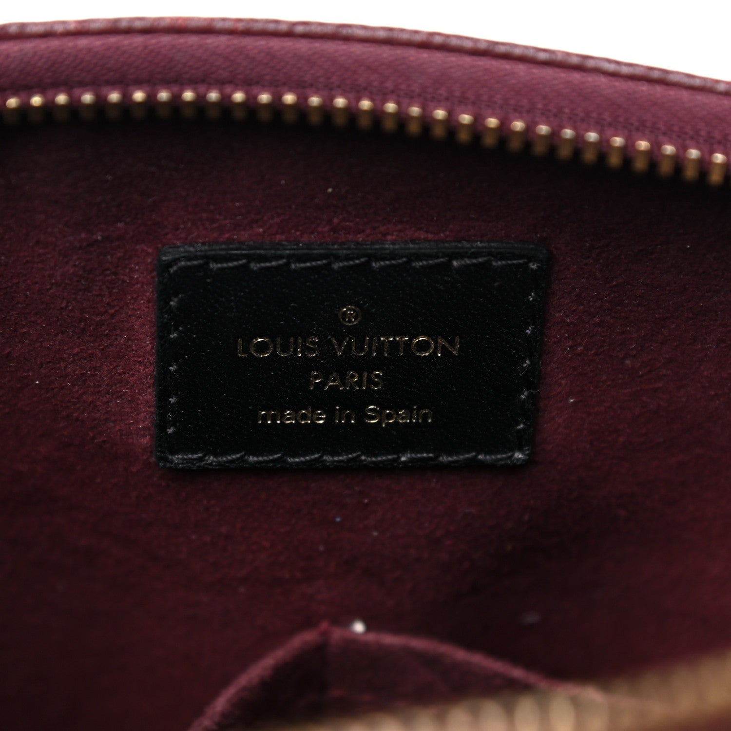 Louis Vuitton Monogram V Tote MM Bordeaux 6 of 14