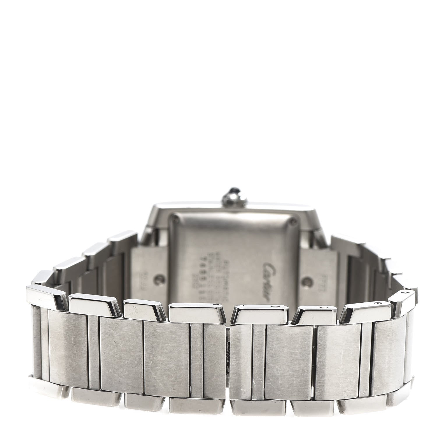 Cartier Stainless Steel 28mm Tank Francaise Automatic Watch 4 of 6