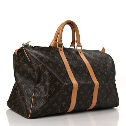 Louis Vuitton Monogram Keepall 45 3 of 11