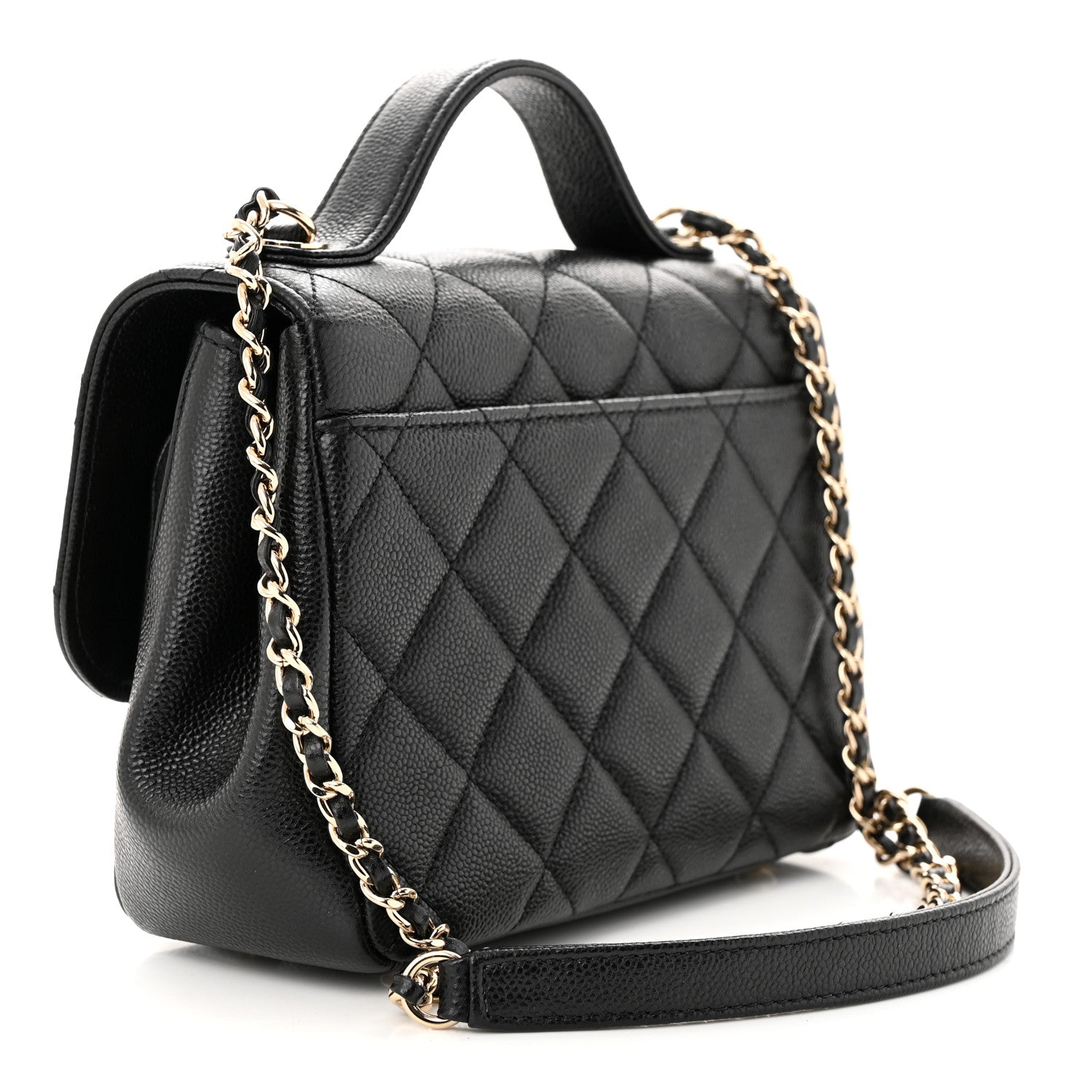Chanel Caviar Quilted Small Business Affinity Flap Black 3 of 11