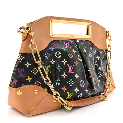 Louis Vuitton Monogram Multicolor Judy GM Black 3 of 19