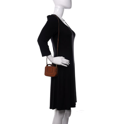 Chloe Calfskin Mini Marcie Crossbody Bag Tan 2 of 11