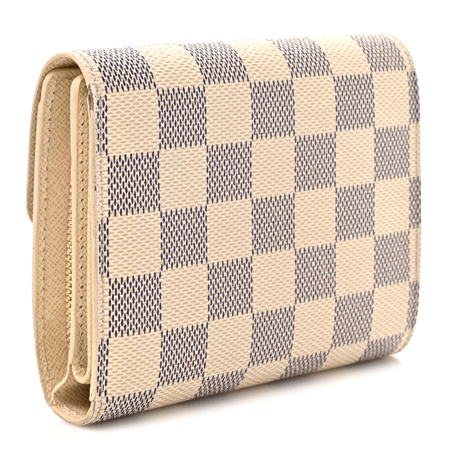 Louis Vuitton Damier Azur Joey Wallet 3 of 10