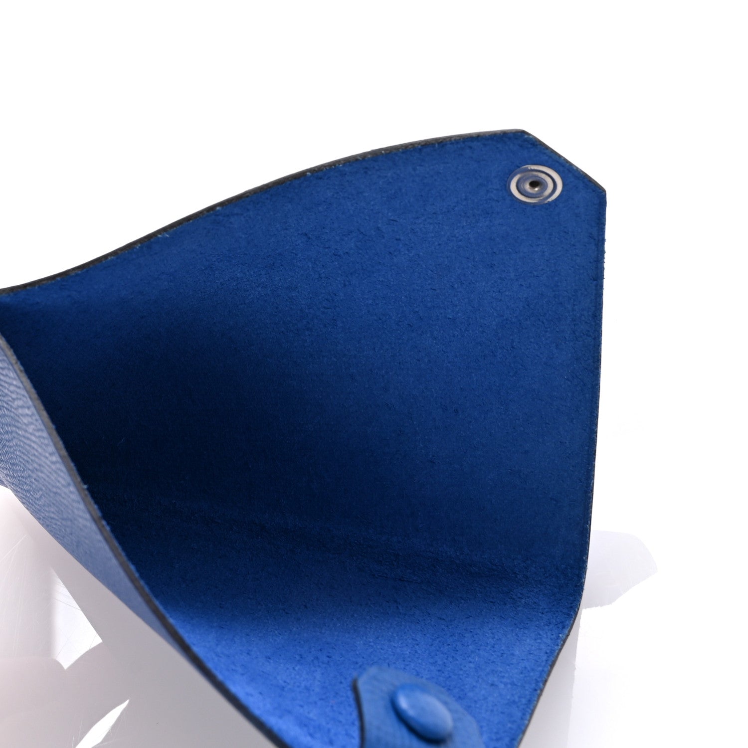 Hermes Epsom Tarmac PM Passport Holder Bleu Hydra 5 of 8