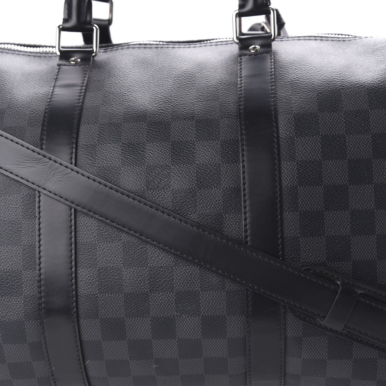 Louis Vuitton Damier Graphite Keepall Bandouliere 55 9 of 11