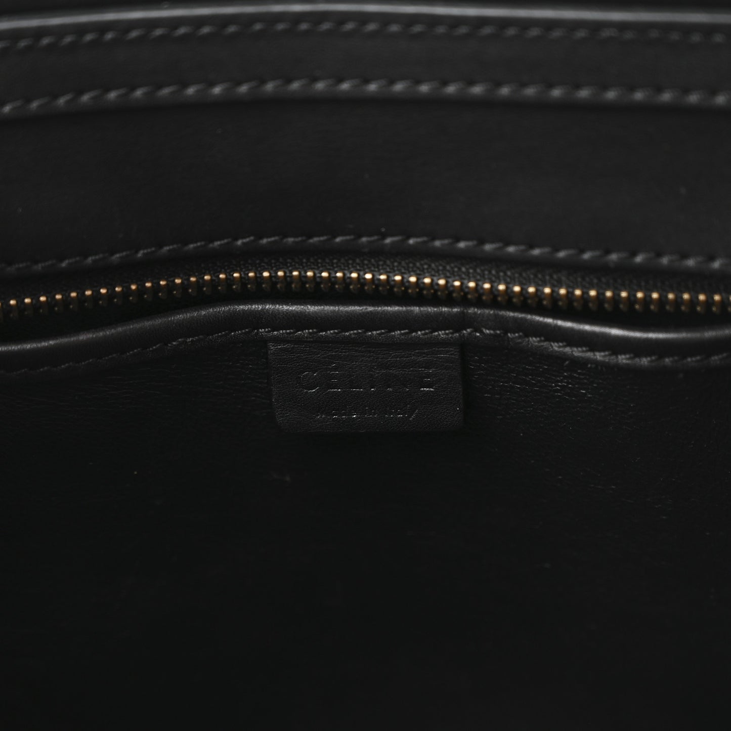 Baby Grained Calfskin Nubuck Nano Tri-Color Luggage Stone