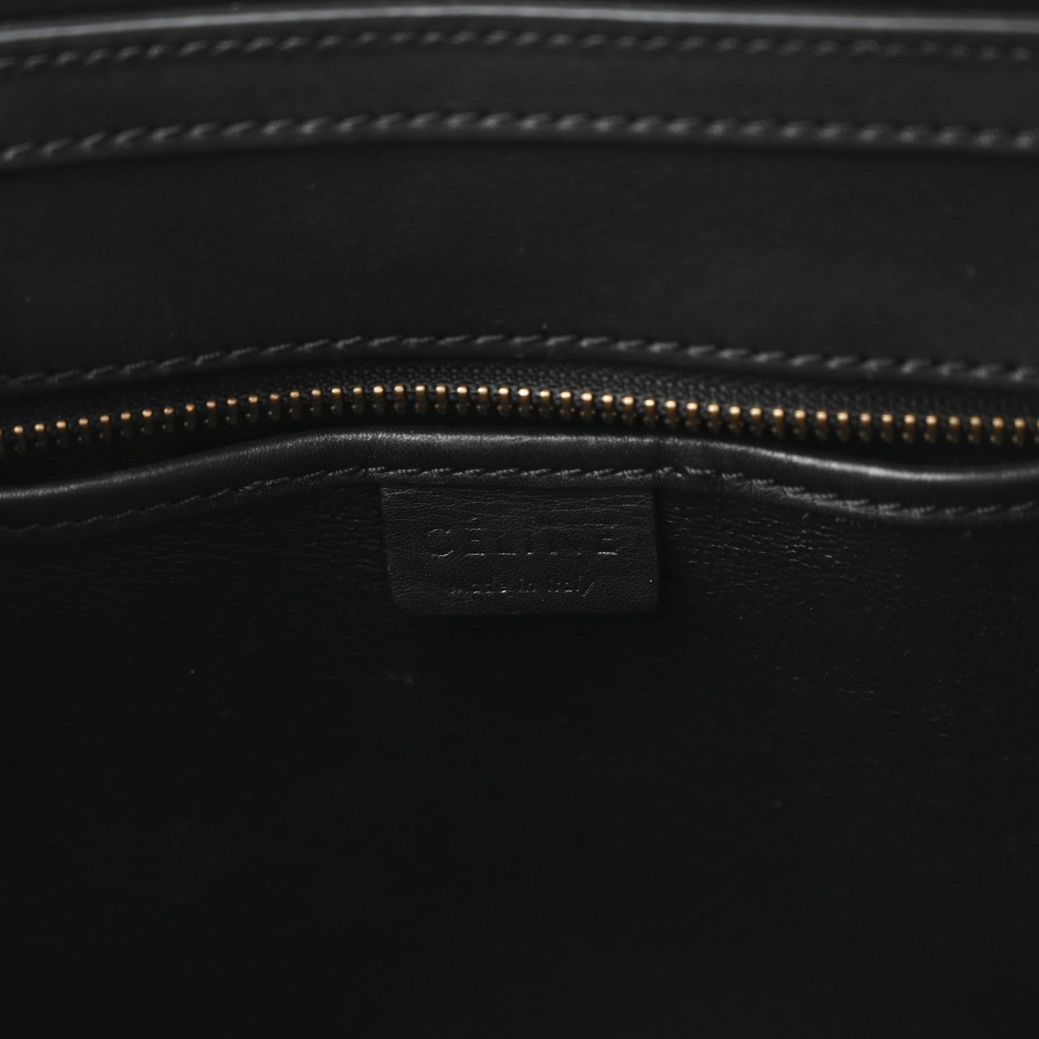 Celine Baby Grained Calfskin Nubuck Nano Tri-Color Luggage Stone 6 of 14