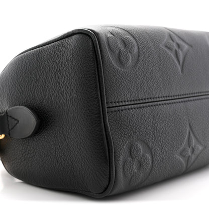 Louis Vuitton Empreinte Monogram Giant Speedy Bandouliere 20 Black 8 of 11