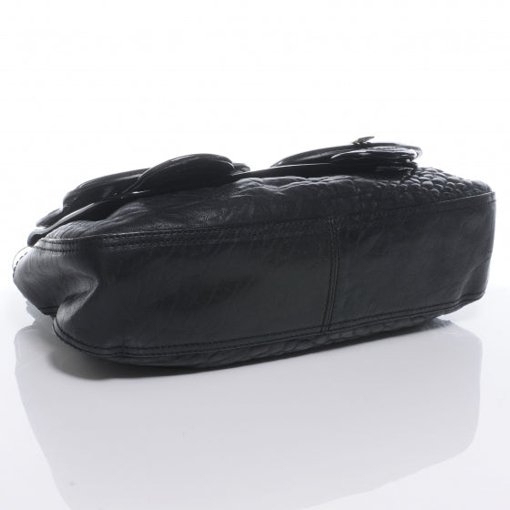 Fendi Nappa Patent B Bag Black 4 of 9