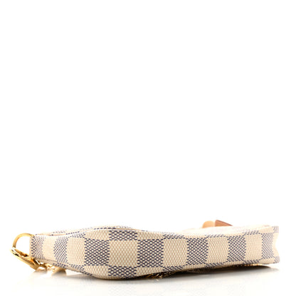 Louis Vuitton Damier Azur Mini Pochette Accessories 4 of 8