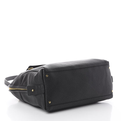 Chloe Grained Calfskin Brooke Satchel Black 3 of 8