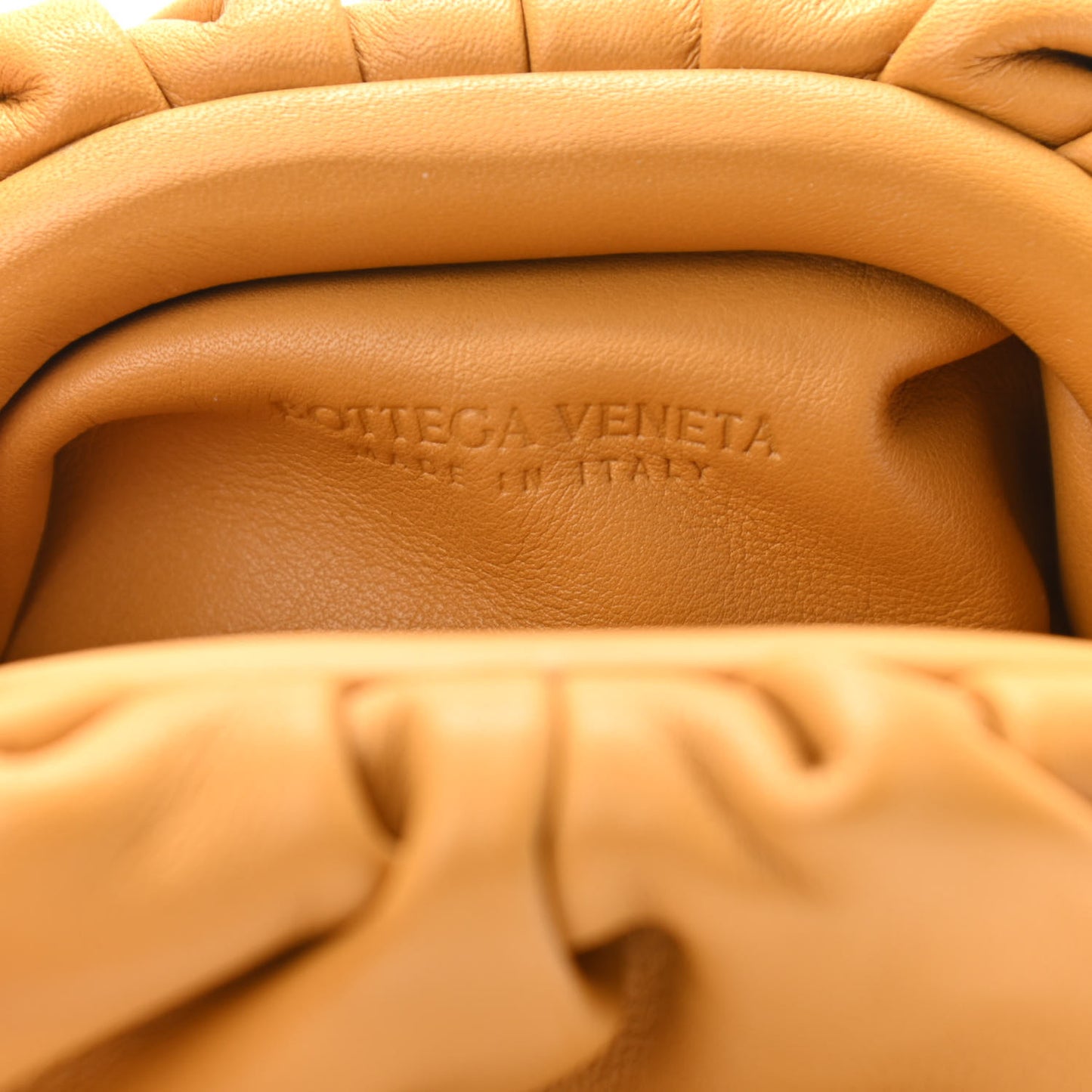 Butter Calfskin Coin Purse Ocra
