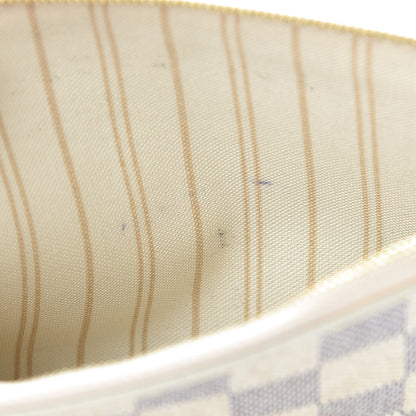 Louis Vuitton Damier Azur Neverfull MM GM Pochette 9 of 11