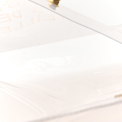 Hermes Vinyl Souvenir De L'Exposition Kelly Transparent 5 of 11