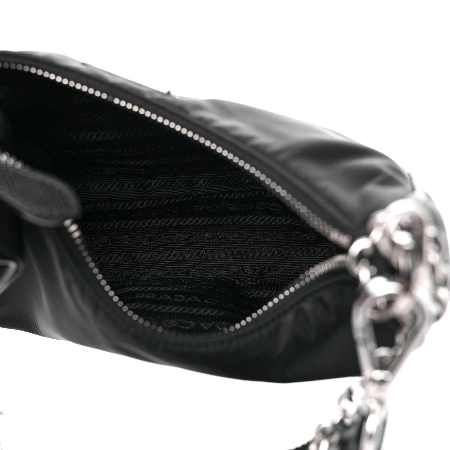 Prada Nylon Re-Edition 2005 Shoulder Bag Black 5 of 9