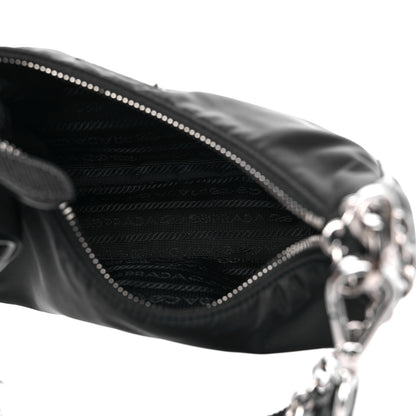 Prada Nylon Re-Edition 2005 Shoulder Bag Black 5 of 9