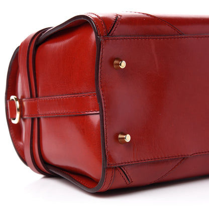 Burberry Bridle Calfskin Medium Alchester Bowling Bag Red 6 of 11