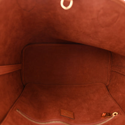 Louis Vuitton Empreinte Monogram Giant Neverfull MM Cognac 6 of 11