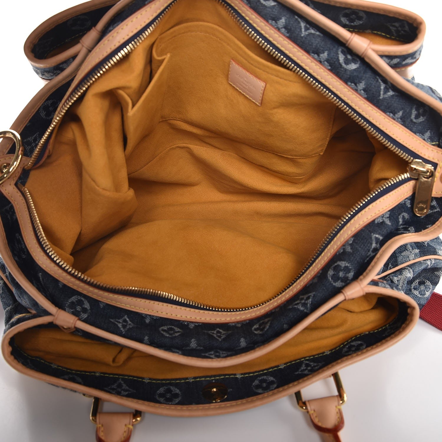 Louis Vuitton Denim Raye Cabas GM 7 of 10